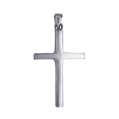 Sterling Silver Rectangular Cross