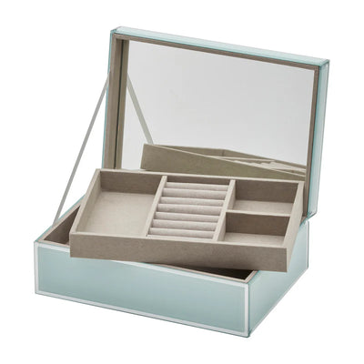 Sara Mint Large Jewellery Box