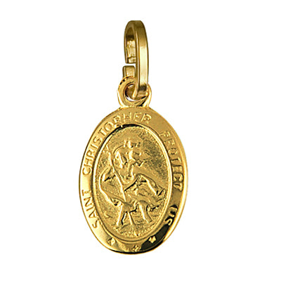 St Christopher Oval Medallion