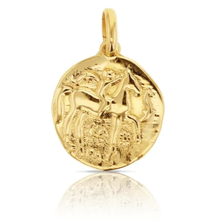 Greek Medallion Pendant
