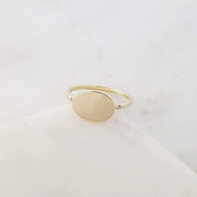 Oval ID Plate Ring