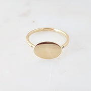 Oval ID Plate Ring