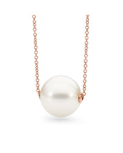 9ct Edison Pearl Slider Necklace