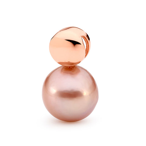 Rose Gold Vermeil Pink Edison Pearl Pendant