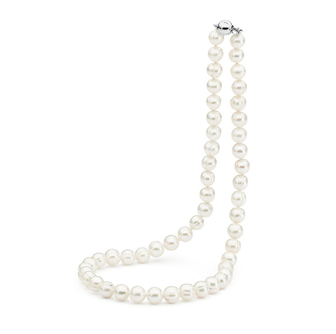 8-9mm Freshwater Circle Pearl Strand 45cm