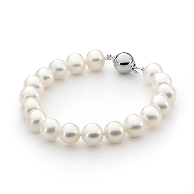 9.5-10.5mm Freshwater Pearl Bracelet